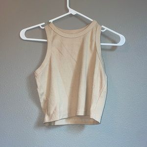 Soft, tan Tank-Top. Size Small.